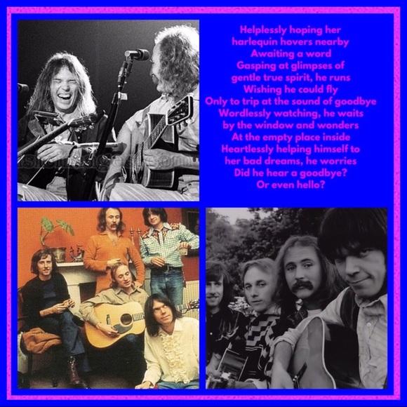 Helplessly hoping her harlequin hovers nearby - Picture 1 of 1